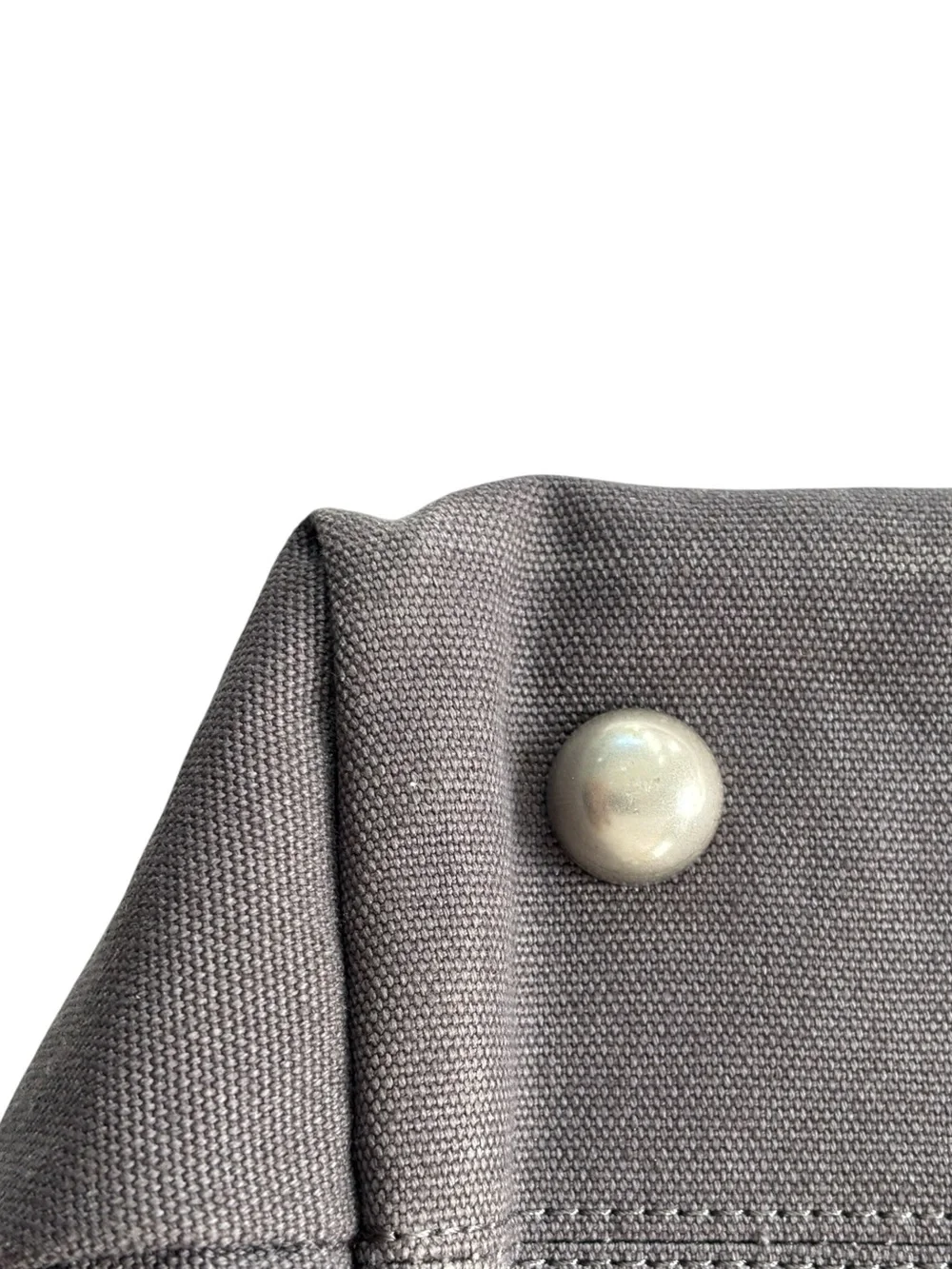 Line of Trade No. 0312 Canvas Weekender Bag in gray with leather trim | Regular